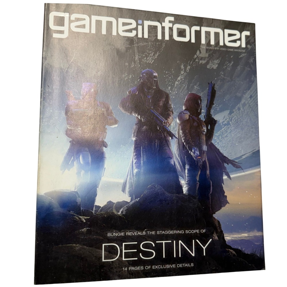 Game Informer Magazine Bungie Destiny Exclusive 14 Pages Details Issue 249 2014
